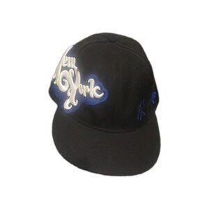 New York Yankees New Era 59Fifty Raised Embroidered Logo Fitted Hat Sz 7 5/8 MLB